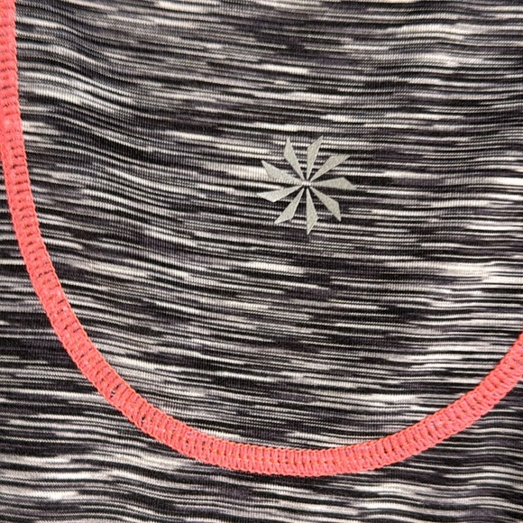 Athleta breathe active ruched tank women’s athleta tank size medium zip‎ pocket - Picture 3 of 8